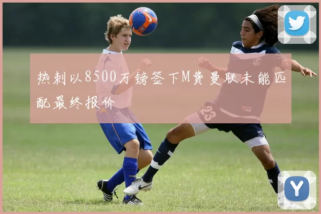 热刺以8500万镑签下M费曼联未能匹配最终报价